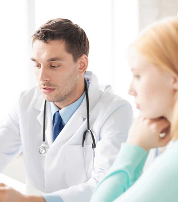 Doctor-consulting-patient-for-Urethra-Diverticulum