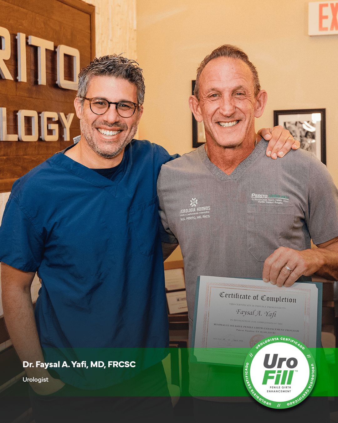 UroFill - Dr. Faysal Yafi UroFill - Dr. Faysal Yafi