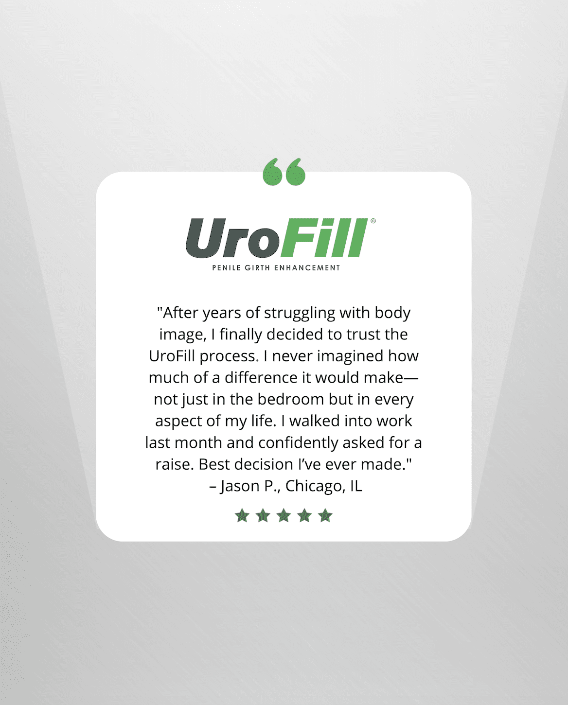 UroFill Testimonial 10