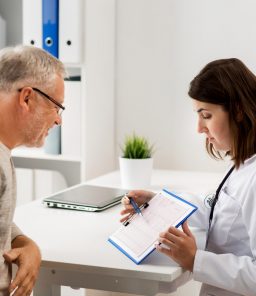 Doctor-Consulting-Patient-about-BPH-treatment