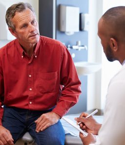 Doctor-consulting-patient-with-prostatitis