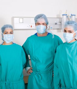 Surgeons-about-to-perform-intensity-modulation-radiation-therapy